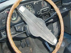 Saab 96 sisusta