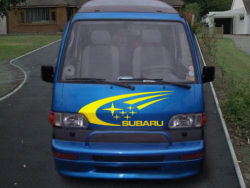 Subaru Libero WRX edestä